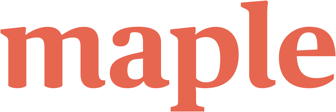 Maple – confidential virtual medical care-logo